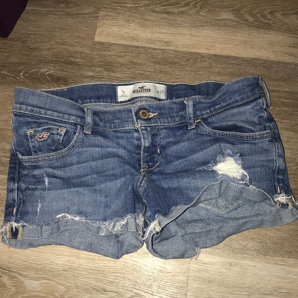 Hollister denim shorts
